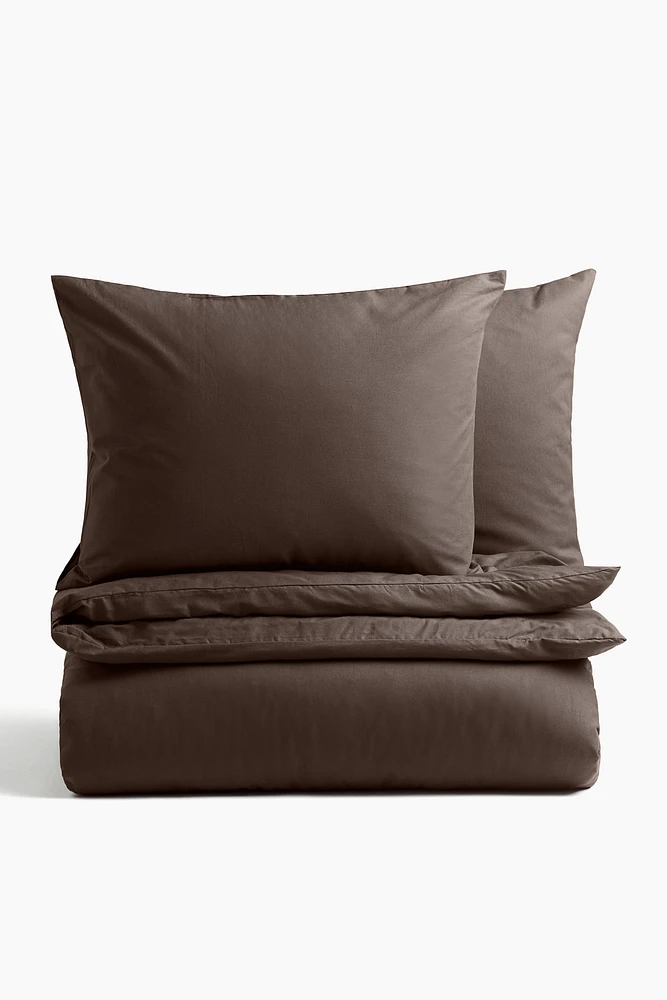 Enveloppe de couette lit double en coton