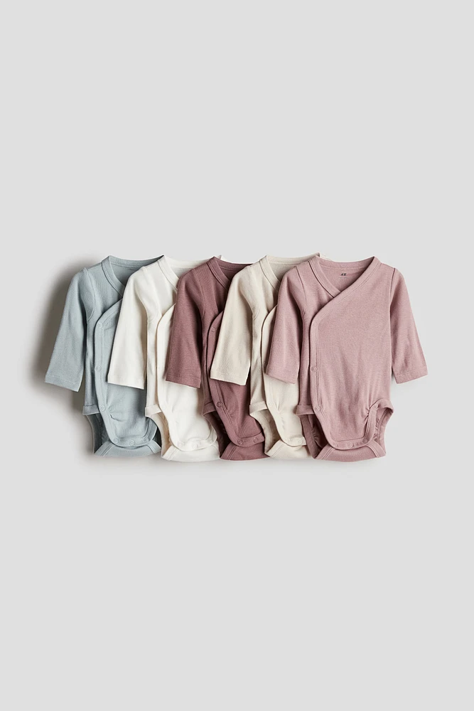 5-pack Wrapover Bodysuits