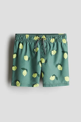 Printed swim shorts