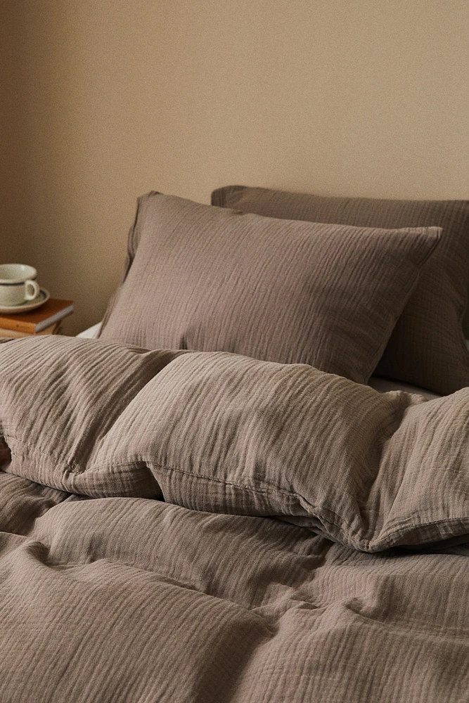 Muslin Twin Duvet Cover Set