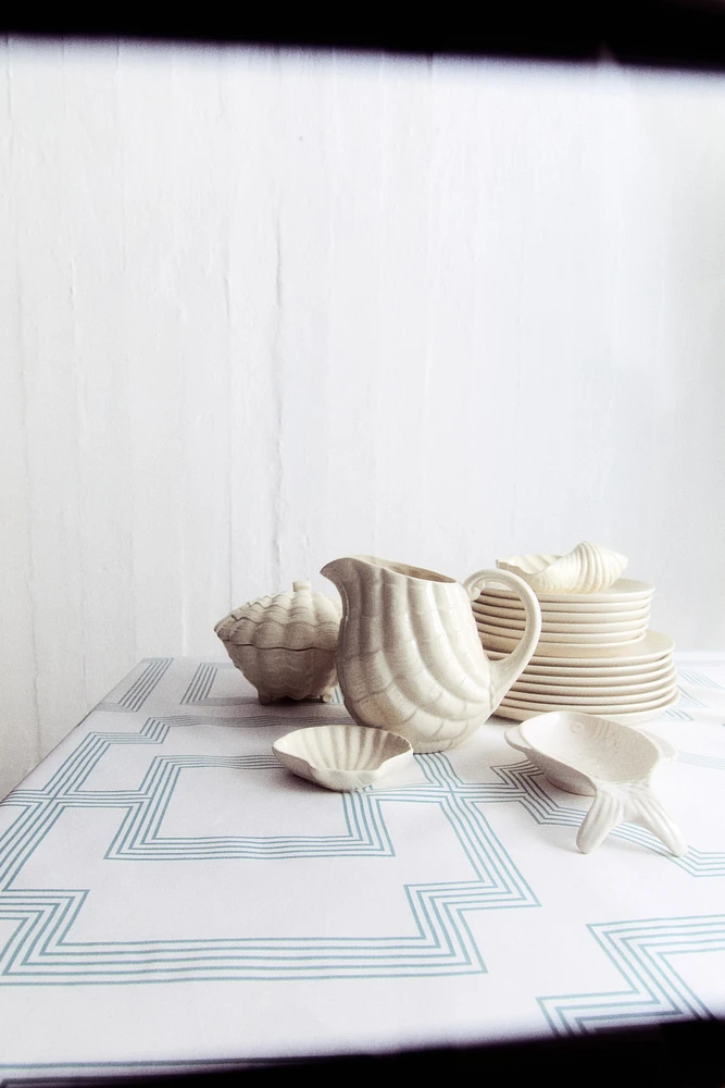 Nappe en coton à motif