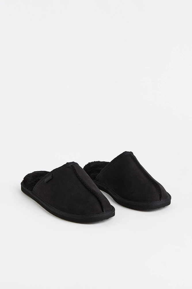 Fleece-lined Slippers