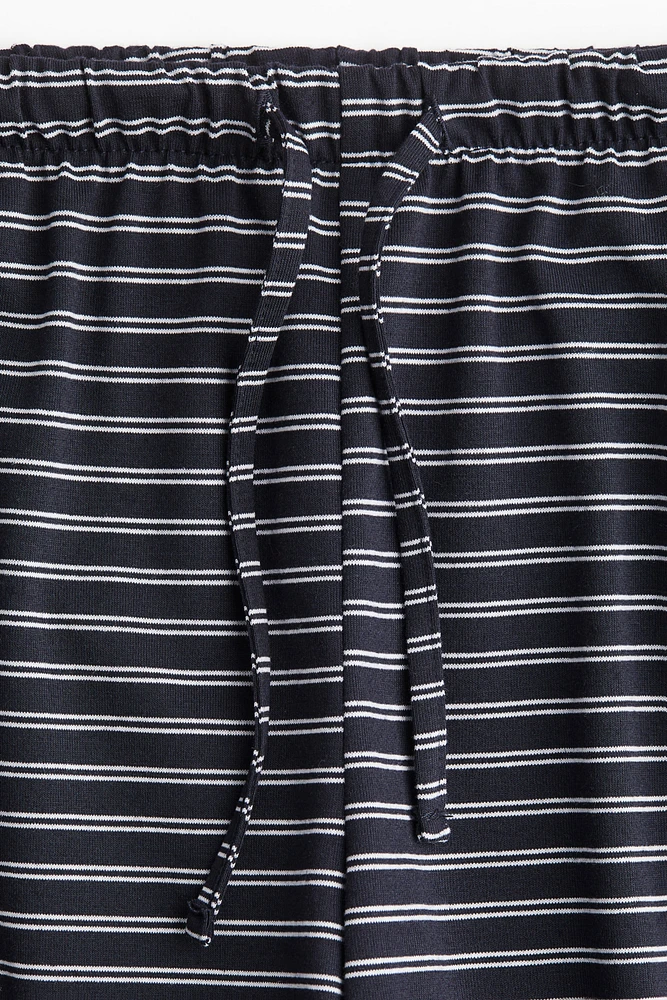 Straight-Leg Drawstring Pants