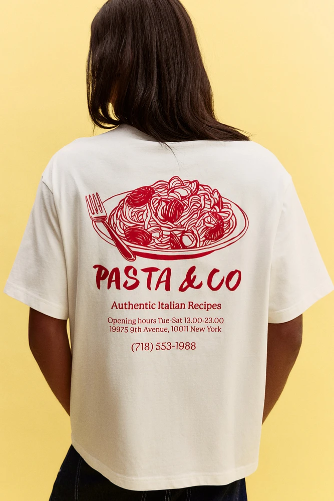 Loose Fit Printed T-shirt