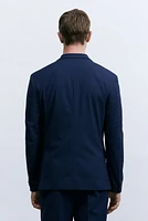 Regular-Fit Single-Breasted Jacket