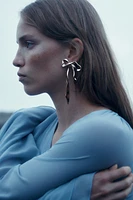 Bow-Shaped Earrings