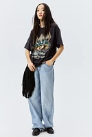 T-shirt ample imprimé