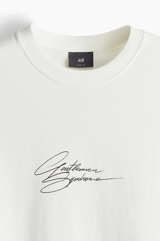 T-shirt imprimé Coupe Flottante