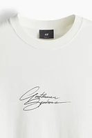 T-shirt imprimé Coupe Flottante