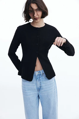 Cardigan with Defined Waist