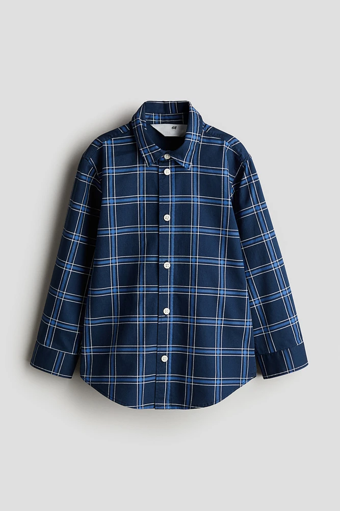 Long-sleeved Cotton Shirt