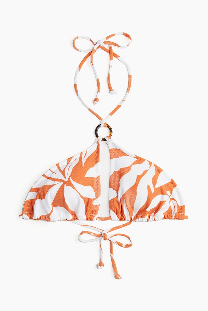 Padded Halterneck Bikini Top