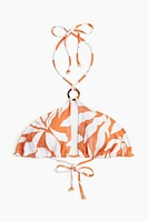 Padded Halterneck Bikini Top
