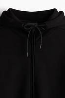 Regular Fit Hooded Scuba Jacket