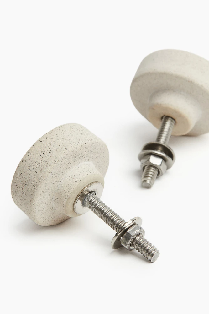 2-pack Stoneware Knobs