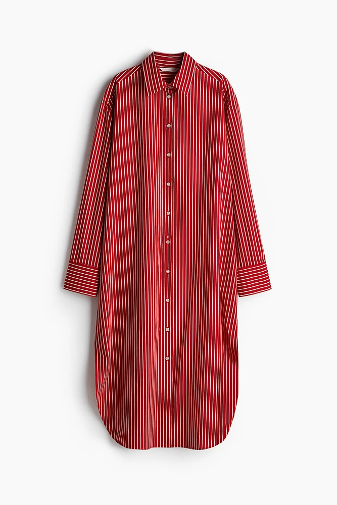 Poplin Shirt Dress