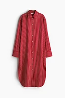 Poplin Shirt Dress