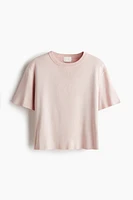 Fine-Knit T-Shirt