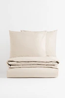 Enveloppe de couette lit double en coton
