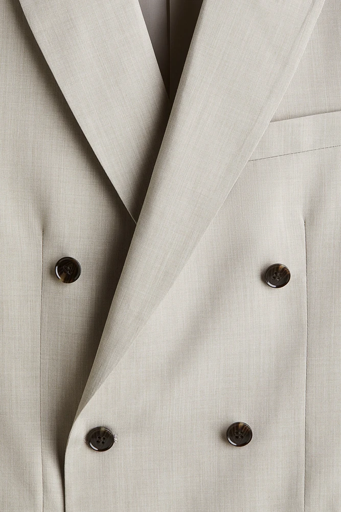 Regular-Fit Double-Breasted Jacket
