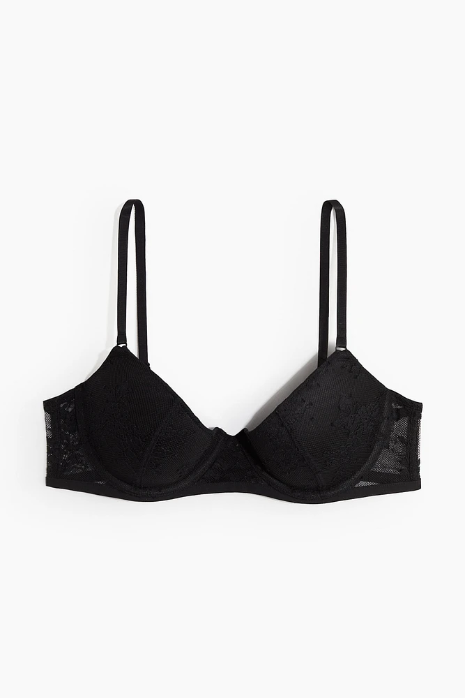 Lace Demi Push-up Bra