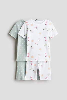 Snug Fit Printed cotton pyjamas