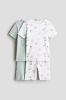 Snug Fit Printed cotton pyjamas