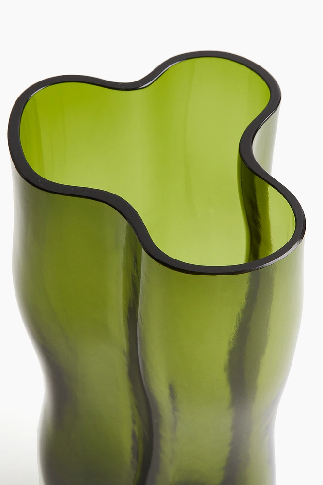 Tall Glass Vase