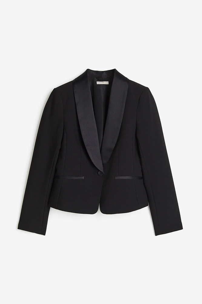 Single-breasted Tuxedo Jacket