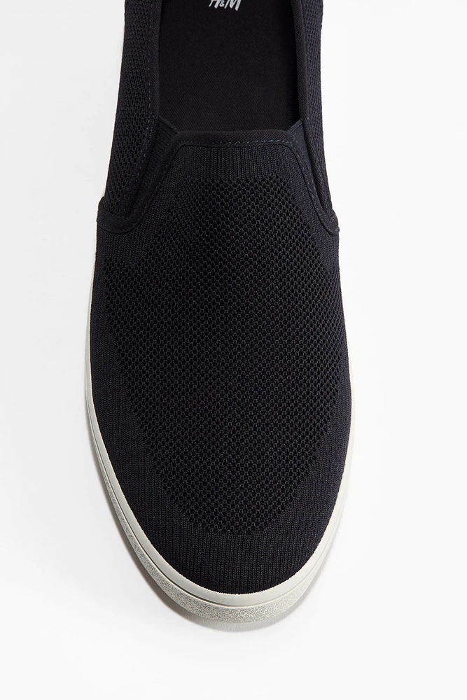 Espadrilles sans lacets en toile