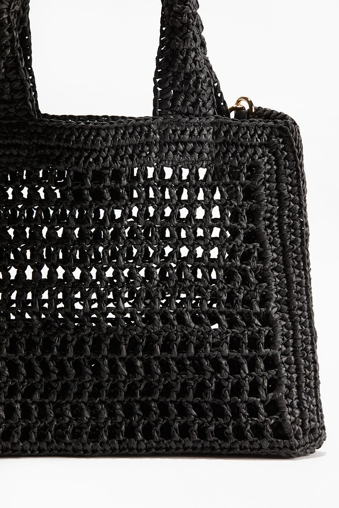 Sac à main en paille