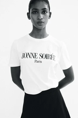 T-shirt en coton