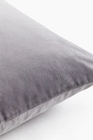 Housse de coussin en velours