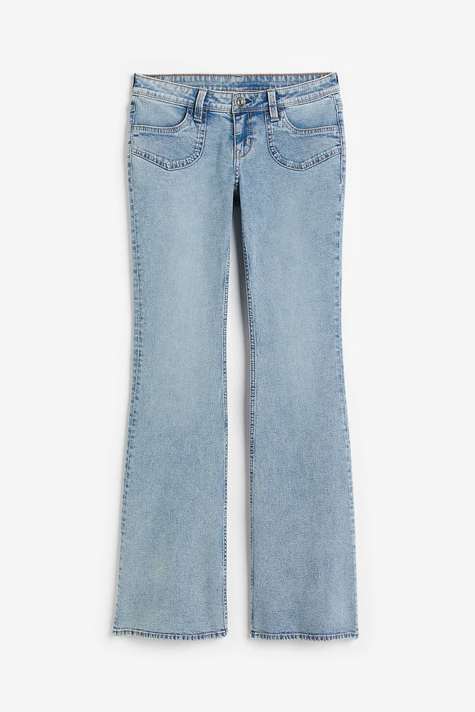 Flared Low Jeans