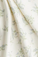 Jupe en satin avec cordon de serrage