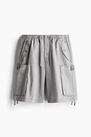 Loose-Fit Cargo Shorts