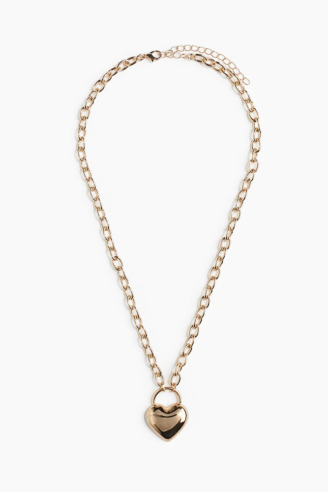 Heart-pendant necklace