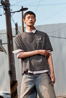 Loose-Fit Printed T-Shirt
