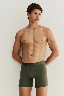 Lot de 2 caleçons boxeurs Lycra🅫 mi-longs