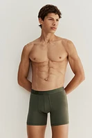Lot de 2 caleçons boxeurs Lycra🅫 mi-longs