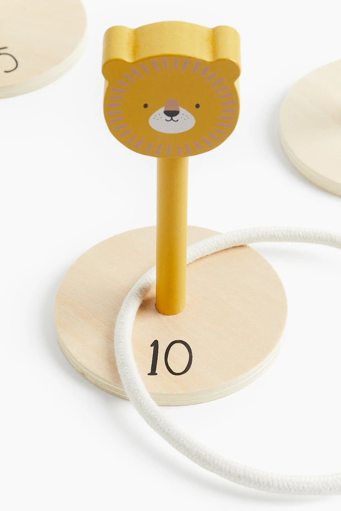 Jeu de lancer en bois