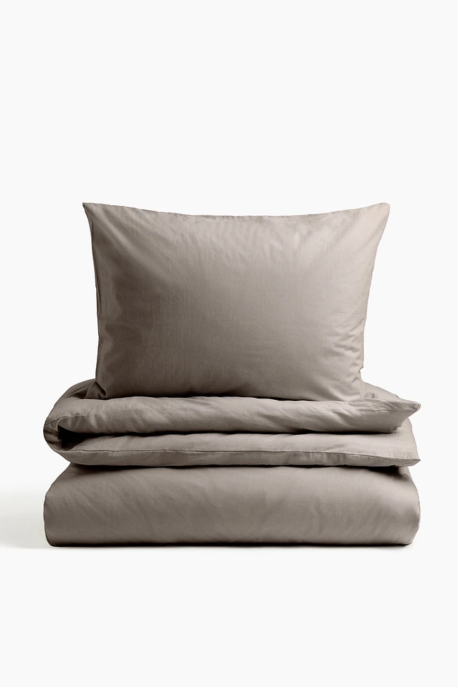 Parure de couette lit simple en coton