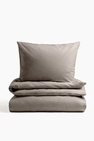 Parure de couette lit simple en coton