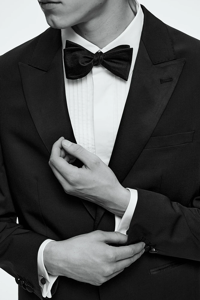 Slim Fit Tuxedo Shirt