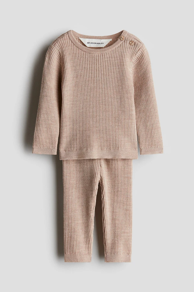 2-piece Merino Wool Set