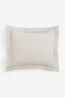 Taie d'oreiller en percale de coton