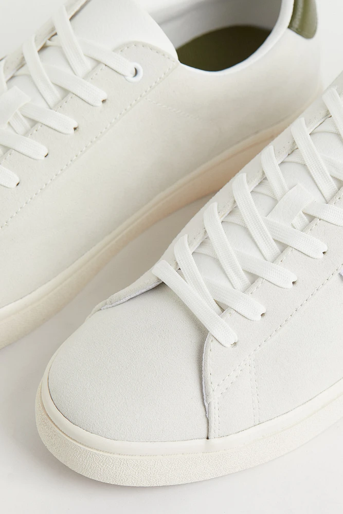 Faux Leather Sneakers