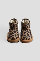 Fluffy-Lined Boots
