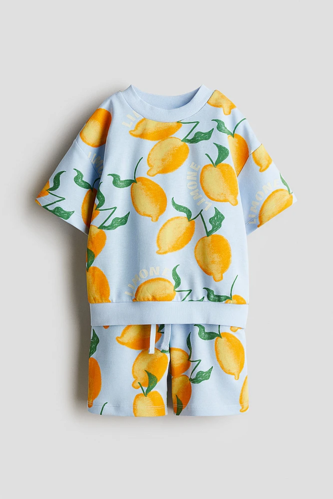 2-piece Printed Sweatsuit