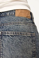 Bermuda Baggy High Denim Shorts